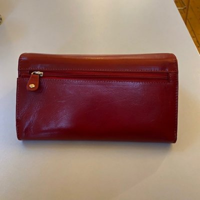 Zoom bild av Plånbok Dam Bologna, Röd