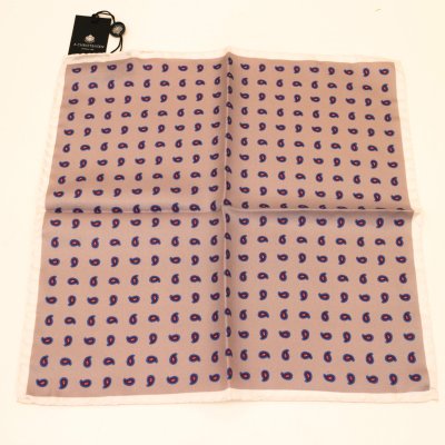 Zoom image of pocket square silk handkerchief silk