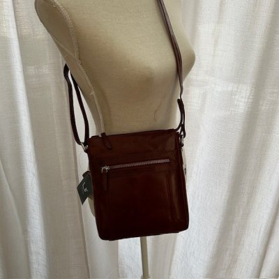 Zoom image of Messenger bag L.F. Vintage City,Brandy