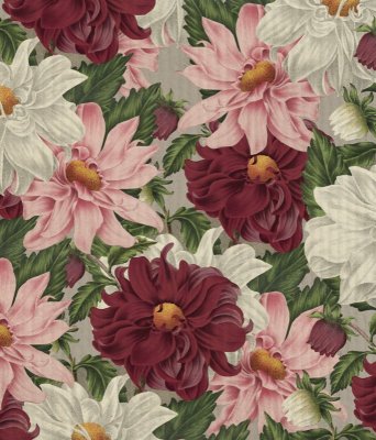 Zoom bild av disktrasa dalia vackra disktrasor med blommotiv