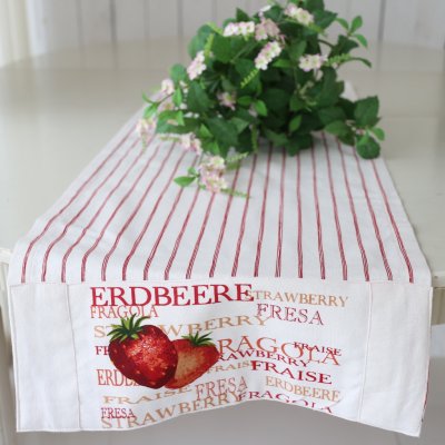 Zoom bild av löpare jordgubbe strawberry