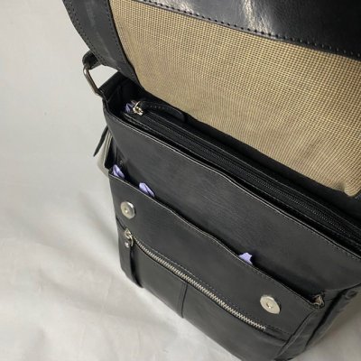 Zoom image of Messenger Bag L Vintage L. F, Black