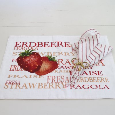 Zoom bild av bordstablett midsommar jordgubbe strawberry outlet