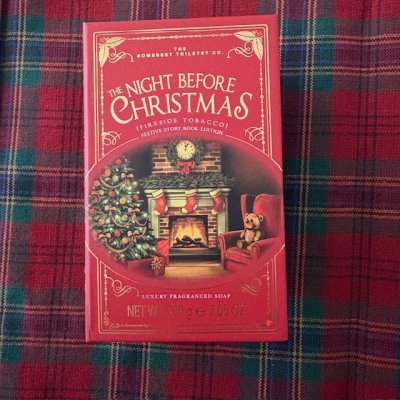 Zoom image of Christmas Book Soap,200g