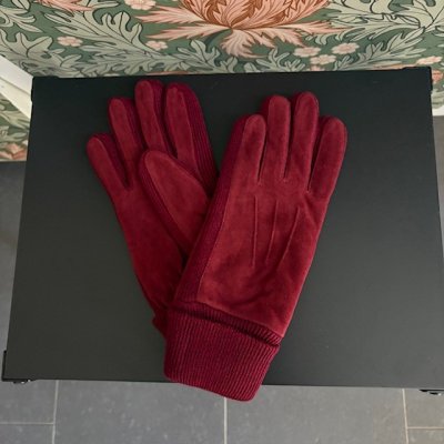 Zoom bild av dam handskarmocka thinsulate fleece sportig varm handske