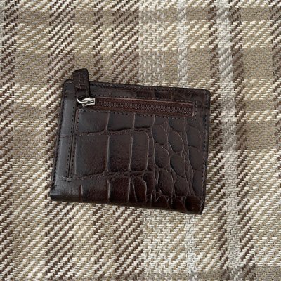 Zoom image of Wallet Croco, Brown
