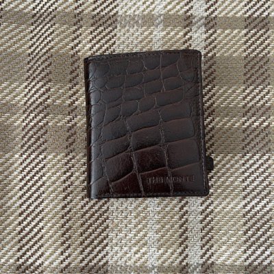 Zoom image of Wallet Croco, Brown