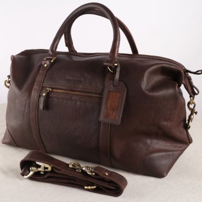 Zoom bild av Weekendbag Canberra, Skinn Brun