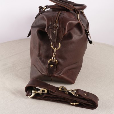 Zoom bild av Weekendbag Canberra, Skinn Brun