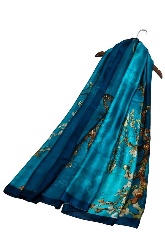 Product Image for Sidenscarf Van Gogh Mandelblomma